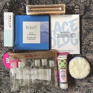 Beauty and Travel Bundle - Aceology, Jewelstick, Indie Lee, Kayo, Humankind